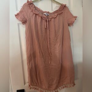 Jack by BB Dakota
Off the shoulder fringe dress
Size Medium
